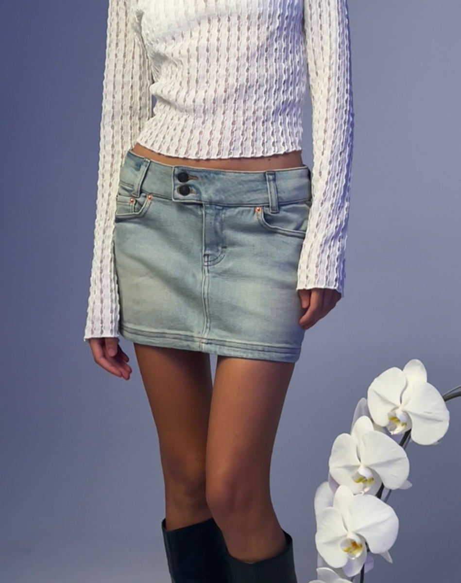 Lil Ambition Ribbon Culotte Skirt Jacket