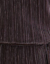 Brown Shimmer Sheer Plisse