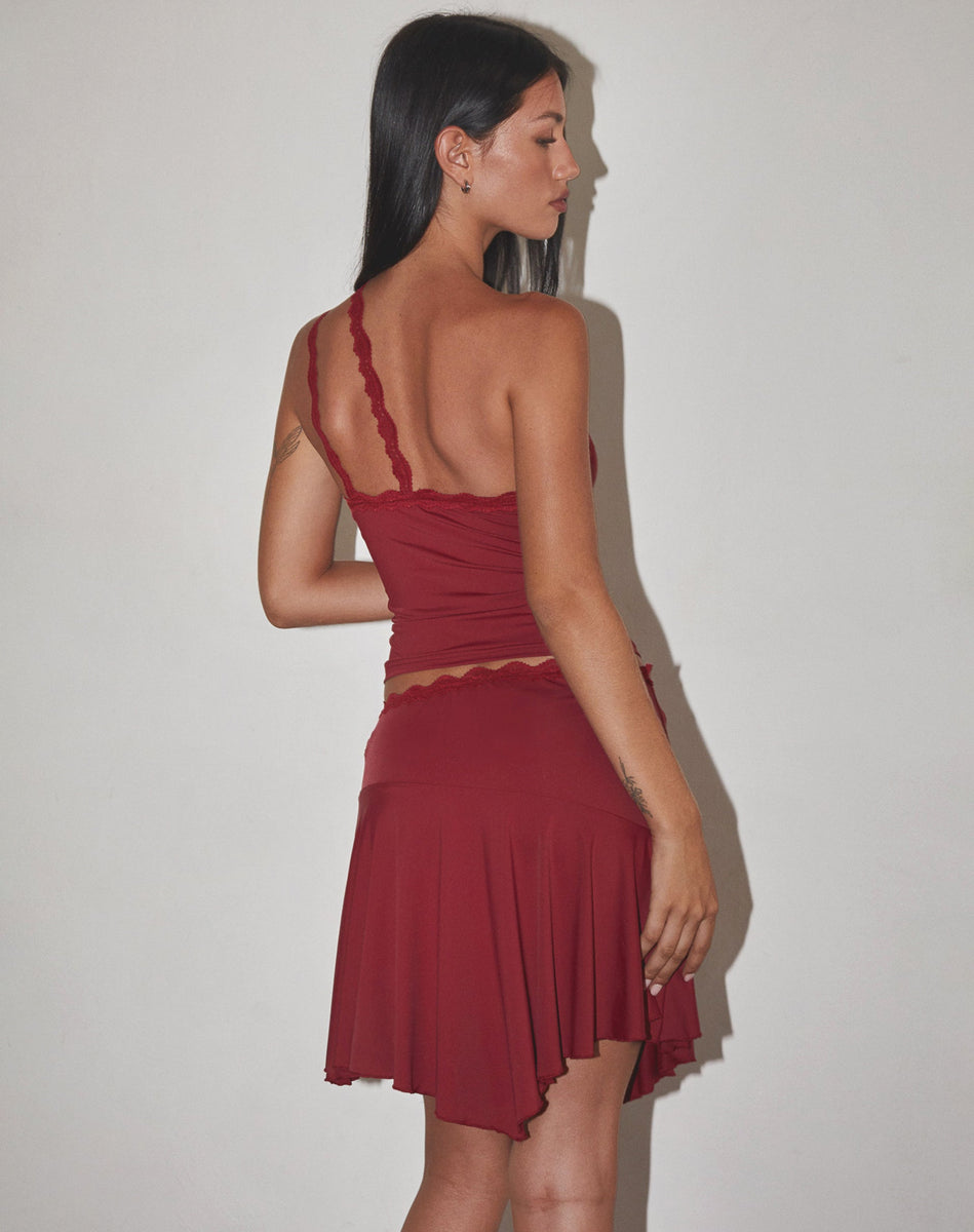 Cherry Mini Skirt Suntory