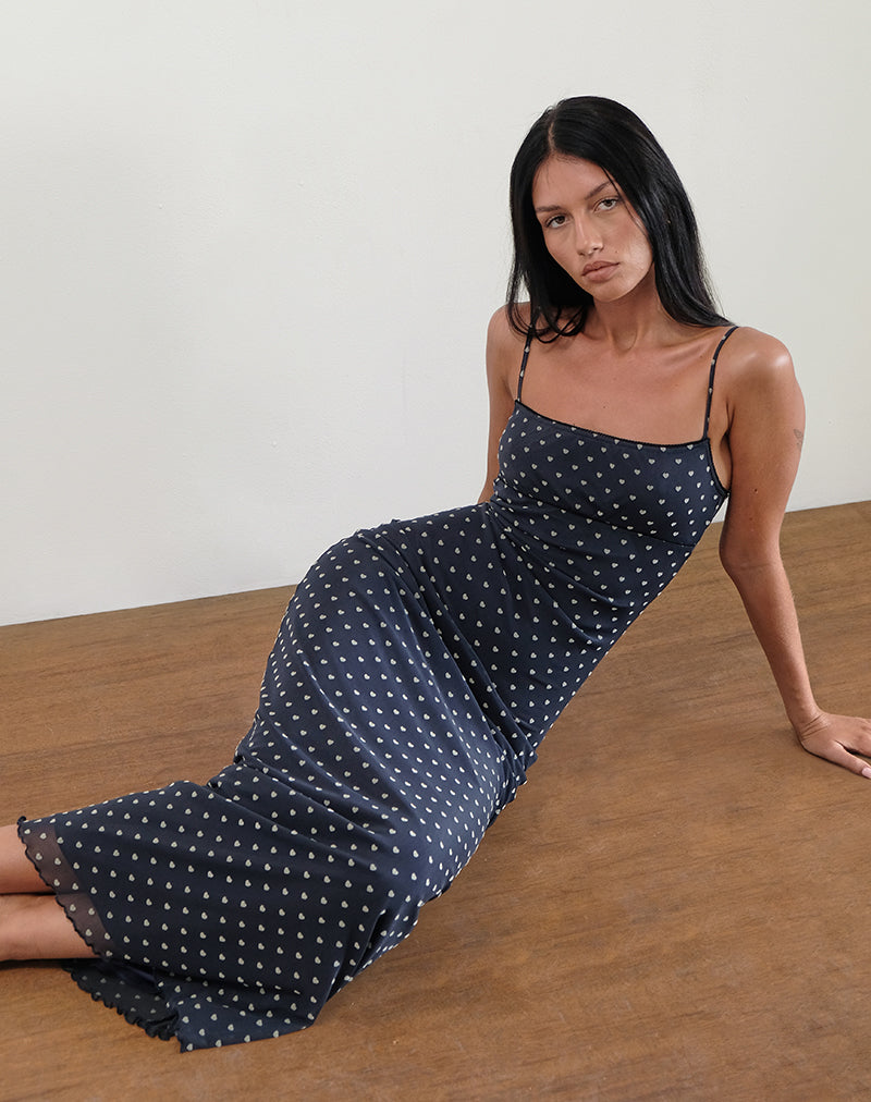 navy blue and yellow maxi dress Shop Navy Blue & Yellow Maxi Dress for womens in the USA