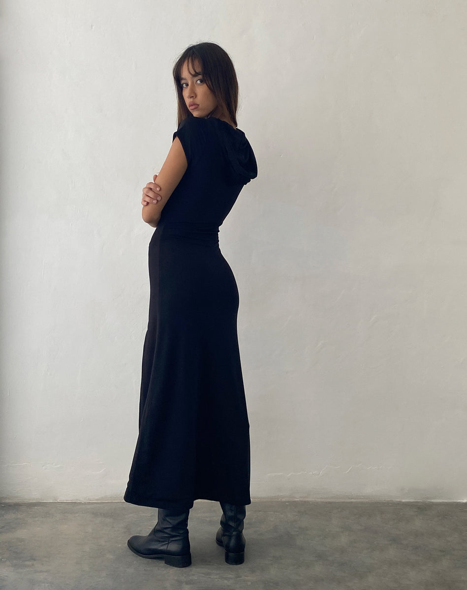 Dixie Midi Dress - Black