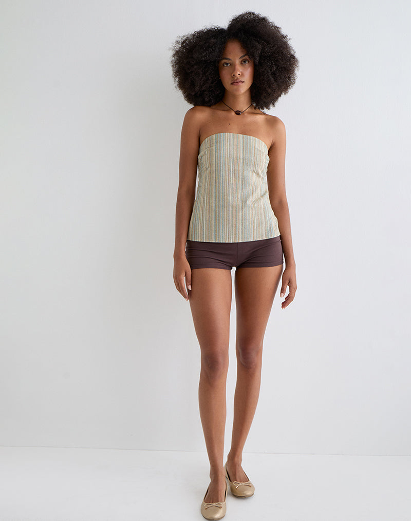Yana Top - Sunset Stripe