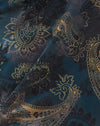 Tonal Paisley Blue