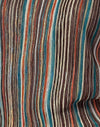 Shimmer Plisse Blue and Brown