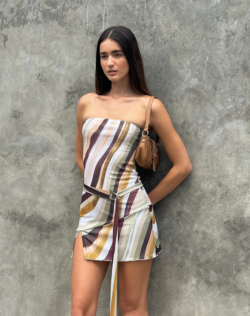 Mesh Wiggle Sunset Bandeau Mini Dress | Kevsra motelrocks-com-us Mesh Wiggle Sunset Bandeau Mini Dress | Kevsra motelrocks-com-us