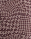 Warped Houndstooth Brown