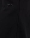 Black with 'M' Embroidery