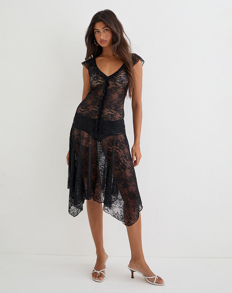 lace drop waist dress Two-piece Corset and Fit & Flare Skirt Penelope Made to Order / Ivory / Custom (Plus Size) layered tulle Fit SAME Drop Waist Lace Gown
