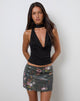 Image of Nidya Mini Skirt in Sequin Vintage Flower