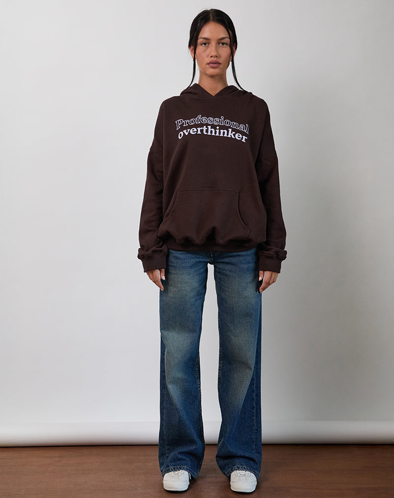 SKOOT MIDNIGHT SHOW HOODIE ダークブラウン S Midnight Show Hoodie – SKOOT