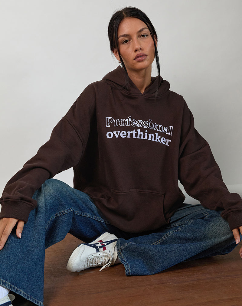 SKOOT MIDNIGHT SHOW HOODIE ダークブラウン S Midnight Show Hoodie – SKOOT