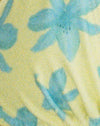 Yellow Painted Flower
