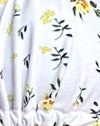 yellow ditsy floral