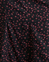 Dark Pink Rose Black