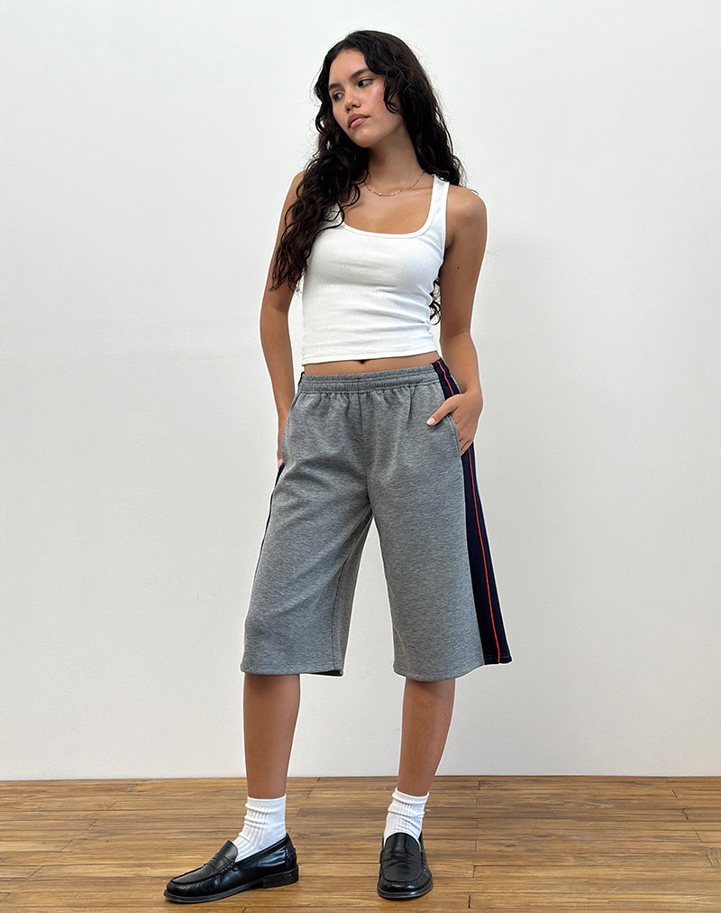 Grey Side Stripe Short | Ridley – motelrocks-com-us