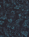 Batik Botanical Black Green