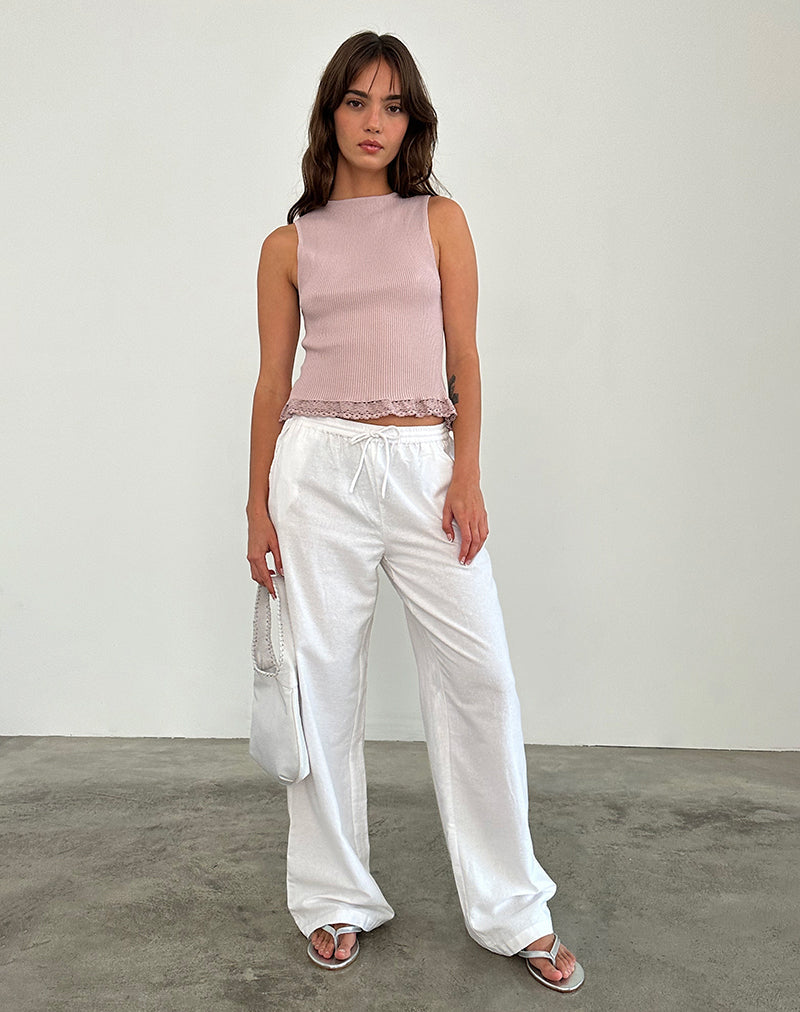 STRETCH RIB KNIT OFF SHOULDER TOP | LIME005 - GOOD AMERICAN