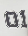 Off White with Contrast Binding
