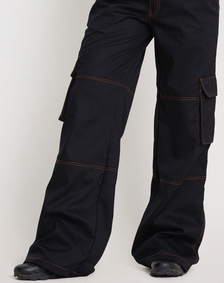 SAUL-TROUSER-BLACK-ORANGE-