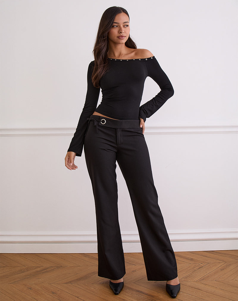 Black Tie Tailoring Trousers | Tova – motelrocks-com-us