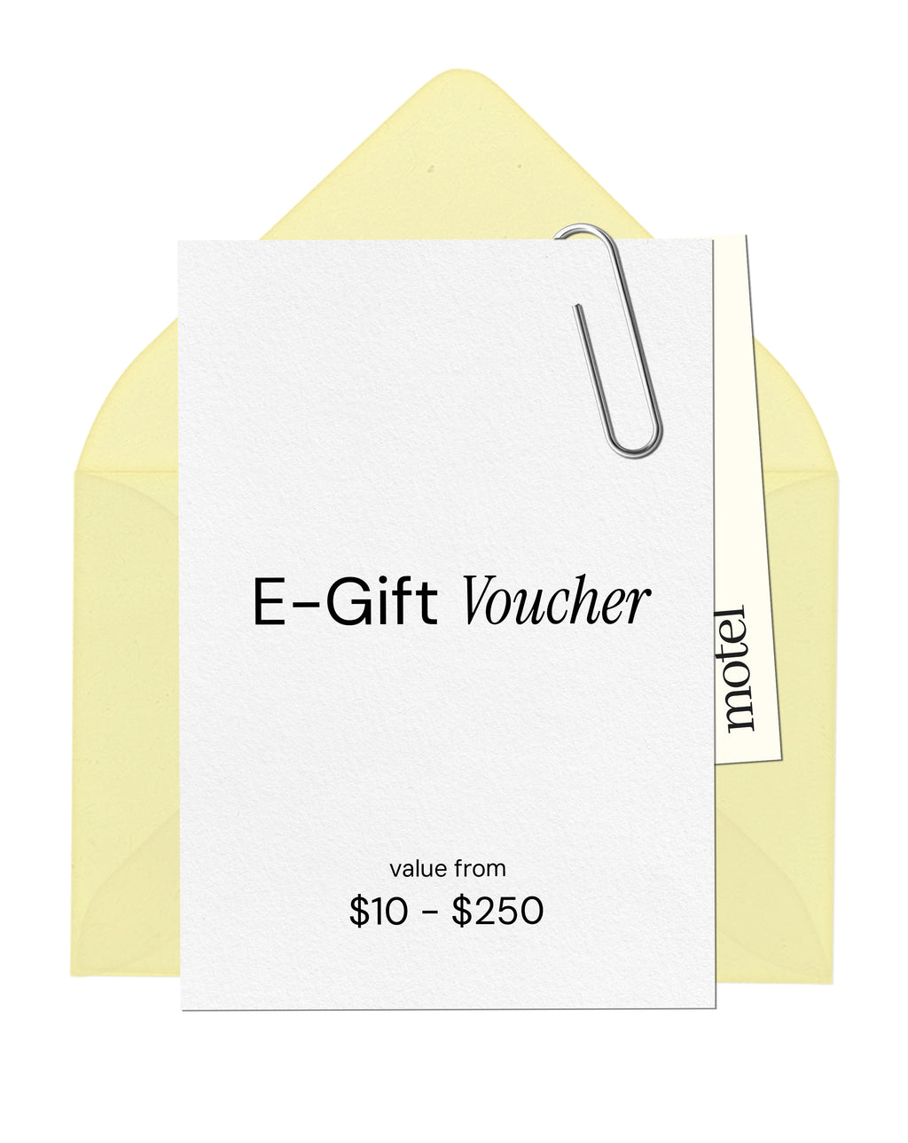 Motel E-Gift Card