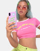 Image of Phone Case in Matte Pink with Hot New Me X Top Girl