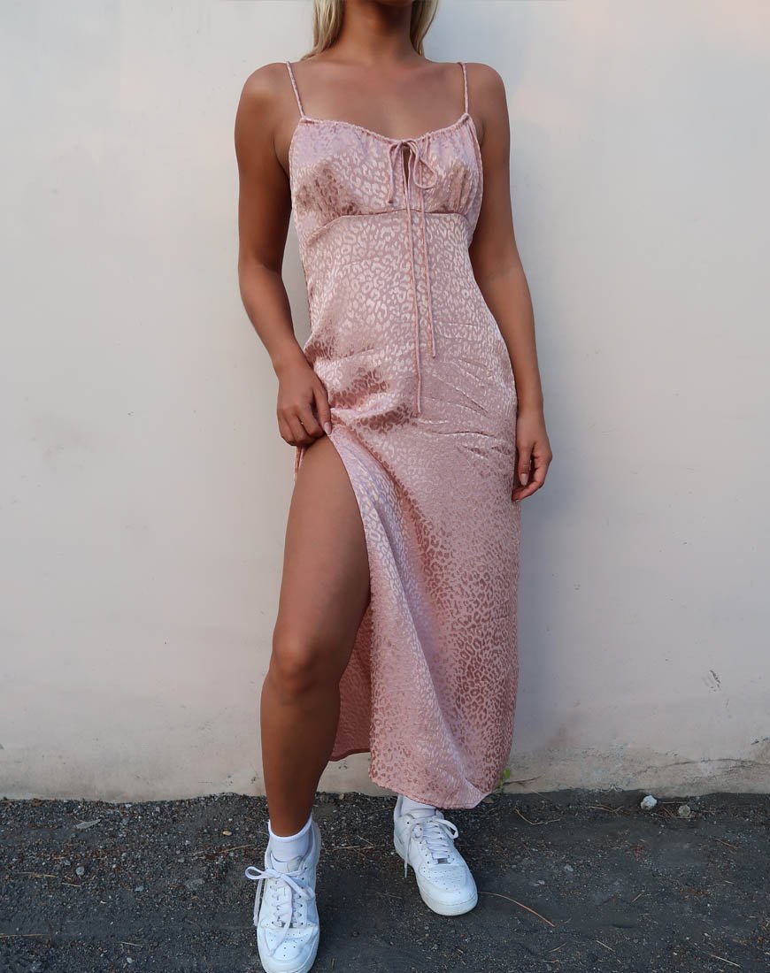Pink Cheetah Print Dress | Cypress  motelrocks-com-us