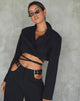 Image of Notus Cropped Blazer in Black