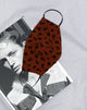 Image of Face Mask in Dainty Daisy Bombay Brown