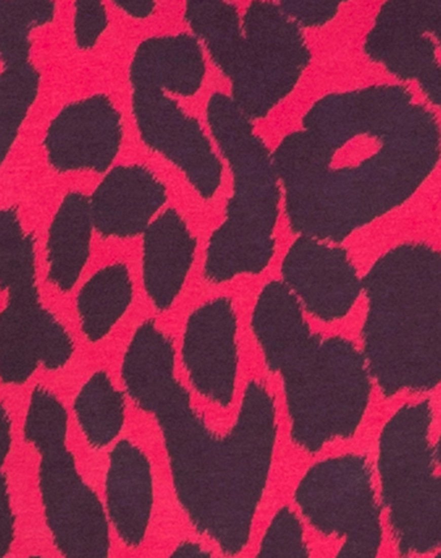 Image of Acro Unitard in Oversize Jaguar Red