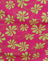 90s Beachy Floral Hot Pink