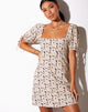 Image of Calia Dress in Daisy Day Dream Cream