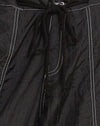 Black with White Top Stitch