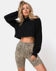 Image of Cycle Short in Rar Leopard Brown
