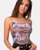 Image of Dais Bodice in Velvet Palace Print
