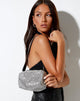 Image of Darcey Shoulder Bag in Diamond Black