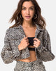 Image of Derow Jacket in Rar Leopard