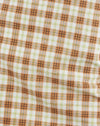 Yellow and Brown Check