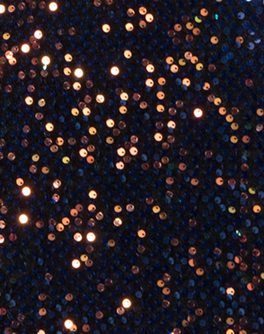 Image of Gabriella Dress in Prism Shine Sequin