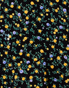 Flowing Flower Black