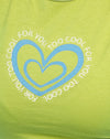 Spinach Green Heart Too Cool For You