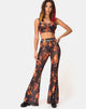 Image of Herlom Flare Trouser in Fire Mesh