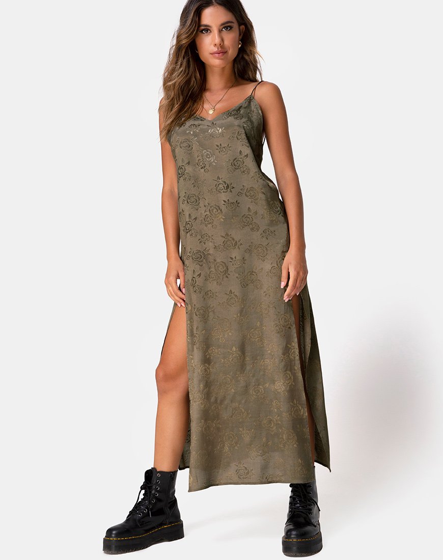 grey rose dress Turu Mini Dress in Sequin Abstract Rose Grey