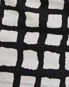 Mono Painted Check Black