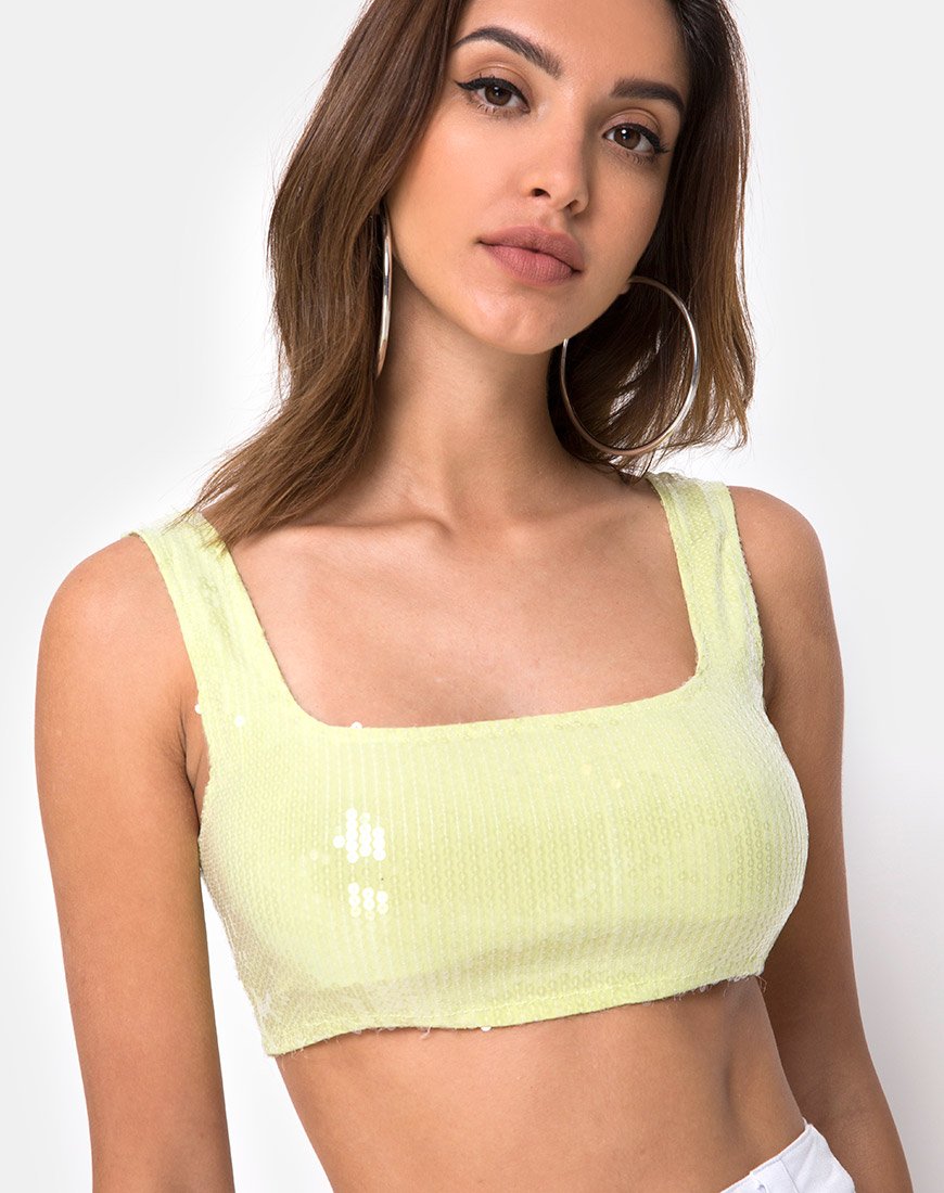 CORSET SPORTS BRA - PISTACHIO