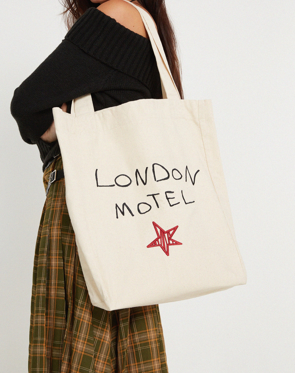 Mini Cabas London Checkered Tote main image 1