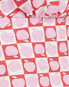 Apple Check Blush Red