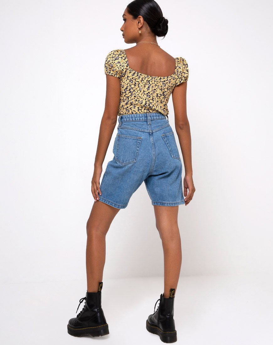 Image of Mazu Top in Mini Bloom Yellow