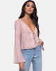 Image of Merida Blouse in Leopard Spot