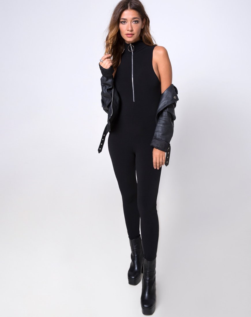Image of Meron Unitard in Black